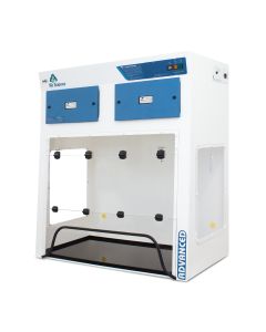Polypropylene Construction, Purair®ADVANCED Ductless Fume Hood, 49" / 1244mm Nominal Width, Includes TRAY-P20, DWYER Airflow Meter, Standard Depth, 115V 60Hz, North American Cord set (unless specified). Requires Minimum TWO ASTM-XXX Main Filter and TWO Op
