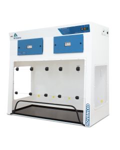 Polypropylene Construction, Purair®ADVANCED Ductless Fume Hood, 59" / 1500mm Nominal Width, Includes TRAY-P25, DWYER Airflow Meter, Standard Depth, 115V 60Hz, North American Cord set (unless specified).  Requires Minimum One ASTM-XXX Main Filters and One 